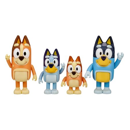 BLUEY Rodinka 4 figurky