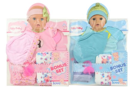 Obleen 2 druhy pro panenku 40 cm
