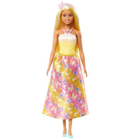 Mattel Barbie Pohdkov princezna - lut