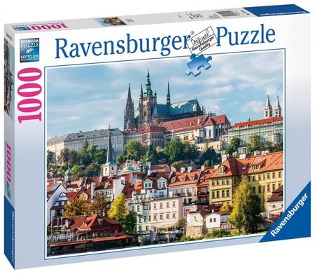 Puzzle Ravensburger Prask hrad 1000 dlk