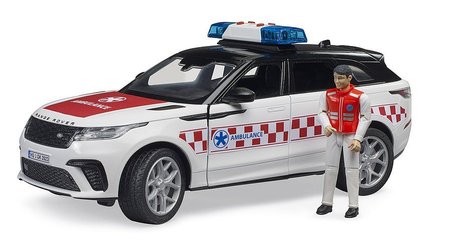 BRUDER 2885 Range Rover Pohotovost ambulance s idiem