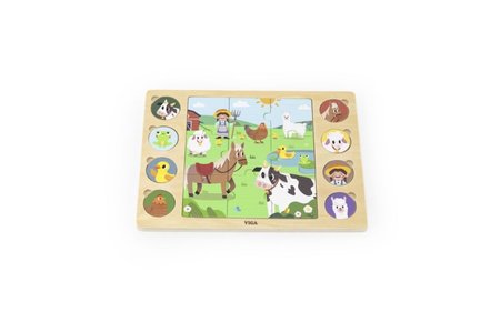 Viga Devn puzzle zvtka 9 dlk
