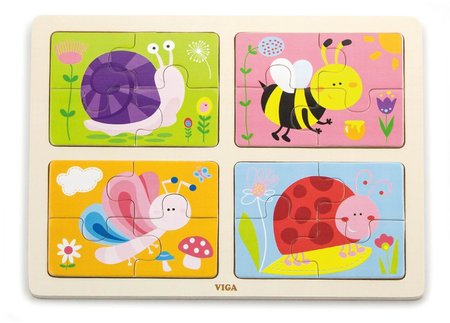 Viga puzzle 4v1 hmyz