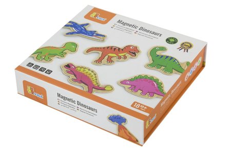 Viga Devn magnety 20 ks - dinosaui