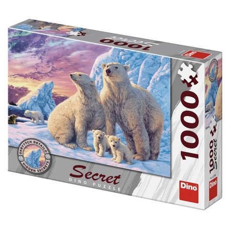 Dino Ledn medvdi 1000 secret collection puzzle
