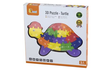 Viga 3D Puzzle - elva s psmenky