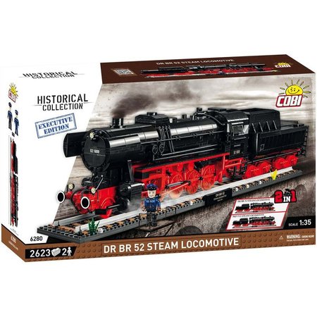 Cobi 6280 Executive Edition 1:35 Parn lokomotiva DR BR 52