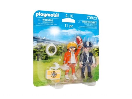 Playmobil 70823 Pohotovostn lka a policistka