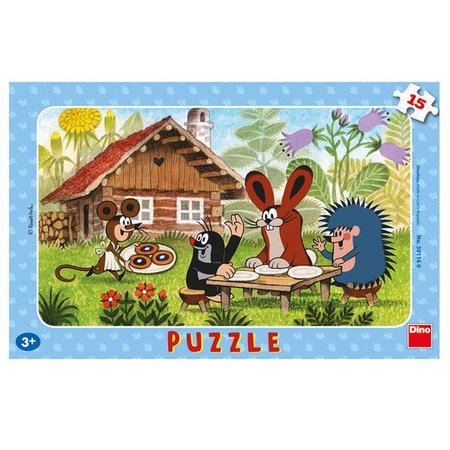 Dino puzzle 15 dlk deskov Krteek na nvtv