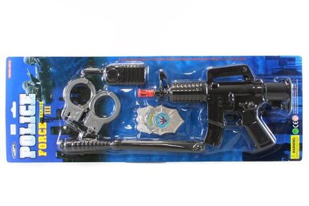 Policejn sada samopal
