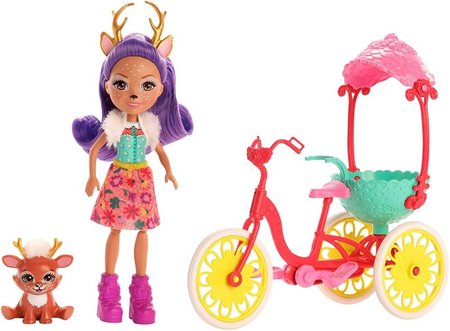 Mattel Enchantimals hern set na kolech kolouek