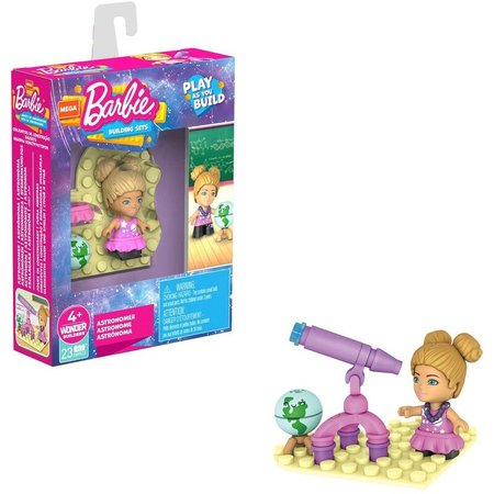 Mattel Mega Construx 25GWR21 Barbie Můžeš být kým chceš - Astronautka