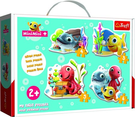 Trefl Puzzle baby Minimini rybiky