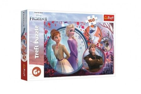 Trefl Puzzle Ledov krlovstv II/Frozen II 160 dlk 41x27,5cm