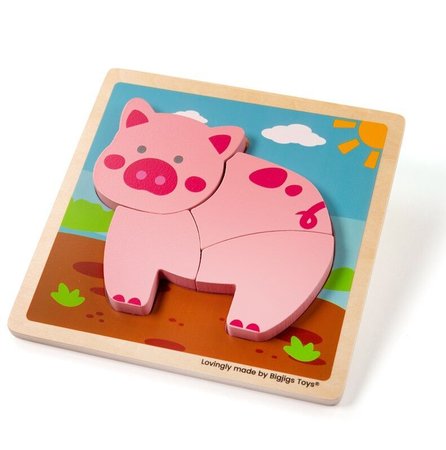 Bigjigs Toys Vkldac puzzle Prastko