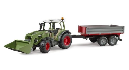 Bruder 2182 Traktor Fendt Vario 211 s elnm nakladaem a pvsem