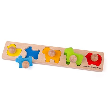 Bigjigs Baby Vkldac puzzle zvata