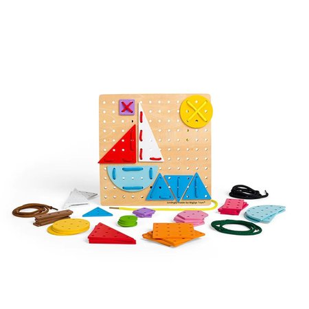 Bigjigs Toys Devn nrovac hra Geometrick tvary