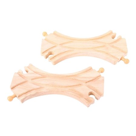 Bigjigs Rail Spojen symetrick vhybka 2 ks