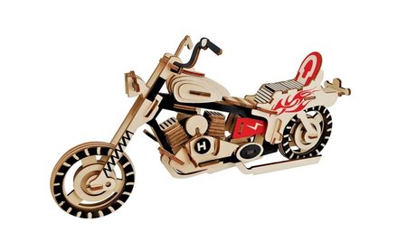 Woodcraft Devn 3D puzzle Motorka HD I