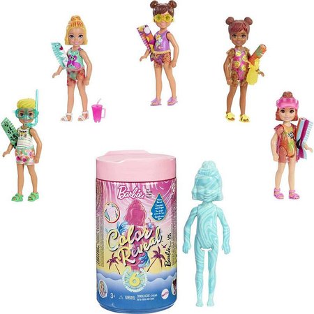 Mattel Barbie Color Reveal Chelsea mramor asst