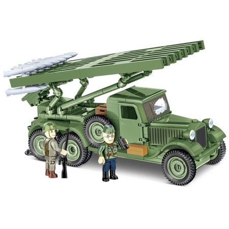 Cobi 2280 World War II Rusk raketomet BM-13 KATYUSHA ZIS-6