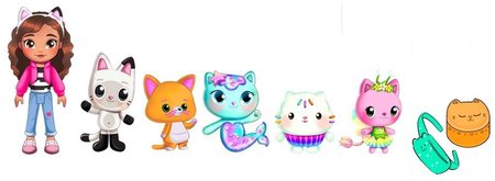 Gbinin kouzeln domek Multi balen figurek