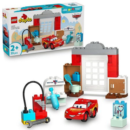 LEGO DUPLO 10456 McQueen a nvtva v gari doktora Hudsona