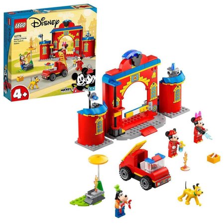 LEGO Disney 10776 Hasisk stanice a auto Mickeyho a ptel