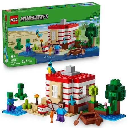 LEGO Minecraft 21275 TNT dm v dungli