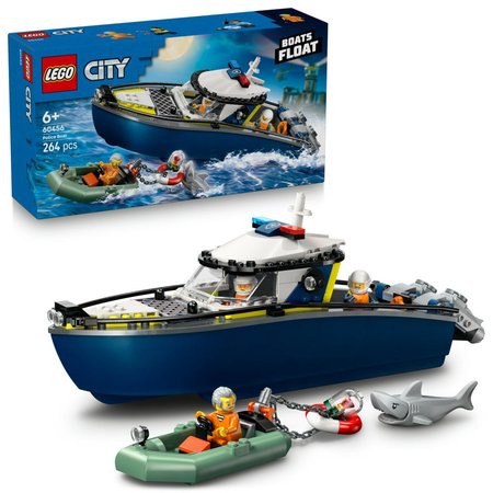LEGO City 60456 Honika v policejn lodi