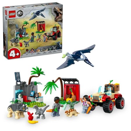 LEGO Jurassic World 76963 Zchransk stedisko pro dinosau mlata