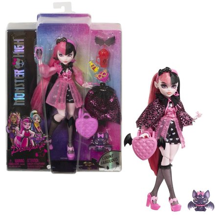 Mattel Monster High panenka Monsterka Draculaura