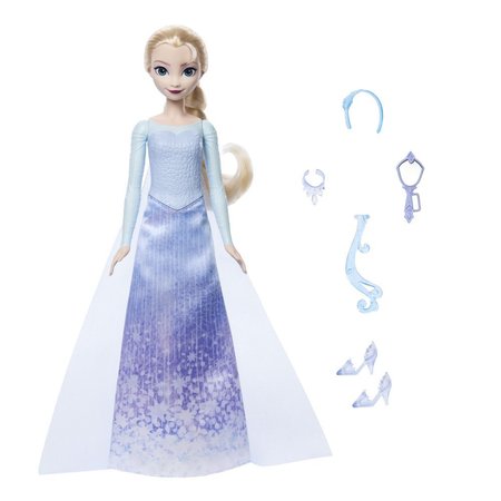 Mattel Frozen spin and reveal panenka Elsa