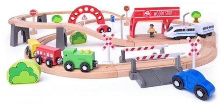 Woody Vlkodrha s elektrickou mainkou a viaduktem
