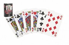 Poker spoleensk hra karty v paprov krabice