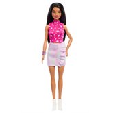 Mattel Barbie modelka leskl sukn a rov top s hvzdami HRH13