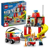 LEGO City 60375 Hasisk stanice a auto hasi