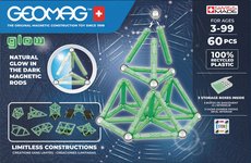 Geomag Geomag Glow Recycled 60 pcs