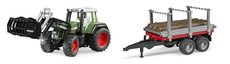 Bruder 1163 Traktor Fendt Vario 926 s nakladaem a pvsem na kldy