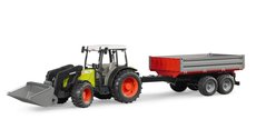 Bruder 2112 Traktor CLAAS Nectis + eln naklada + sklpc vz