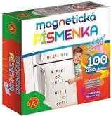 Magnetická písmenka na lednici 100 dílků v krabici