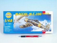 Smr slepovac model MACCHI MC 200 Saetta 1:48