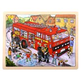 Bigjigs Toys Devn puzzle hasii 24 dlk