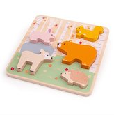 Bigjigs Baby Devn puzzle Woodland