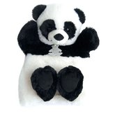 Doudou Histoire dOurs Plyov masek panda 25 cm