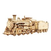 RoboTime devn 3D puzzle Parn lokomotiva