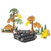 Cobi 2718 World War II Lehk tank PANZER II AUSF. A