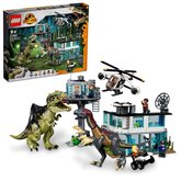 LEGO Jurassic World 76949 tok giganotosaura a therizinosaura