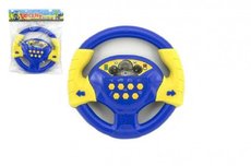 Teddies Volant modr plast 20cm na baterie